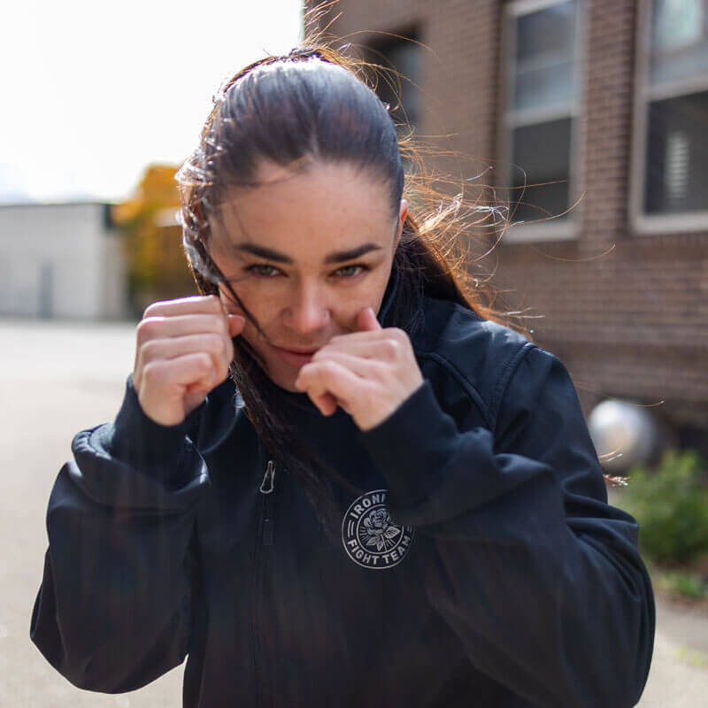 Ironmile Fight Team Soft Shell Bomber Jacket