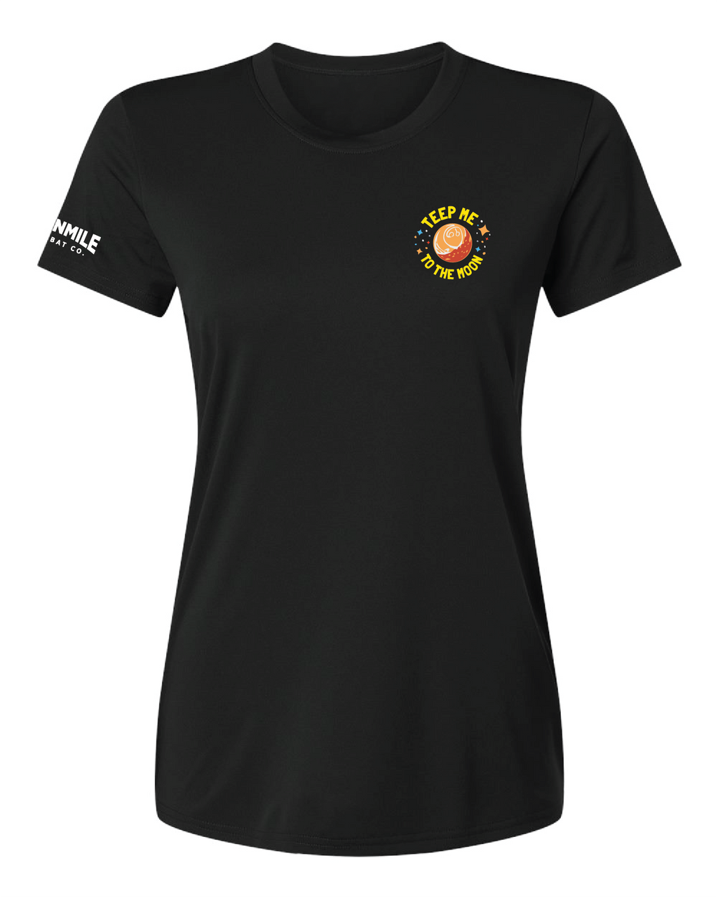 Metallic Teep Me To the Moon Tech Shirt