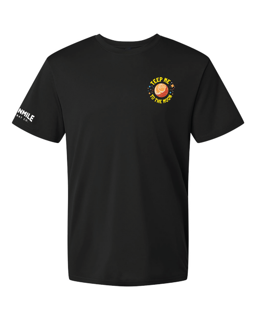 Metallic Teep Me To the Moon Tech Shirt