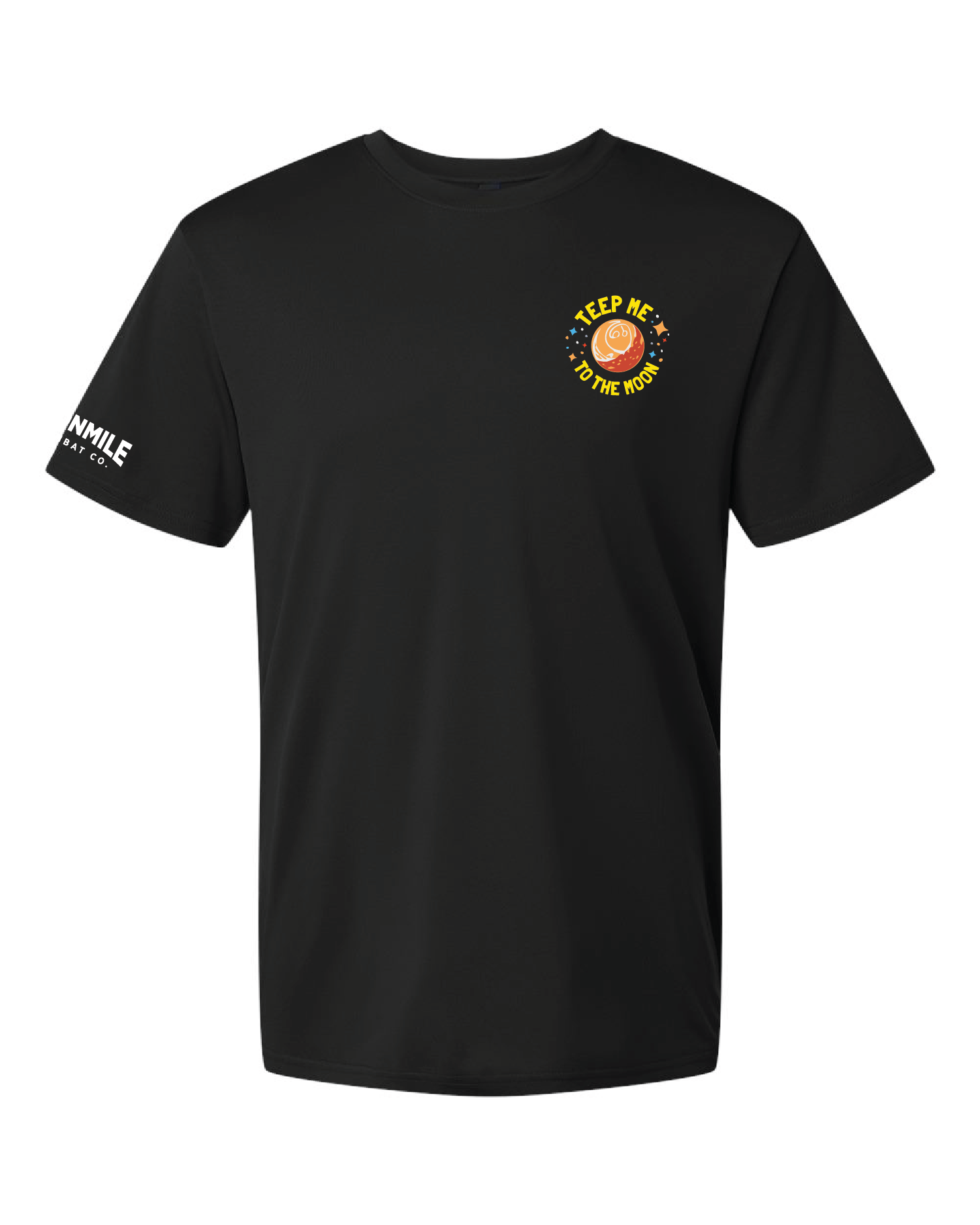 Metallic Teep Me To the Moon Tech Shirt