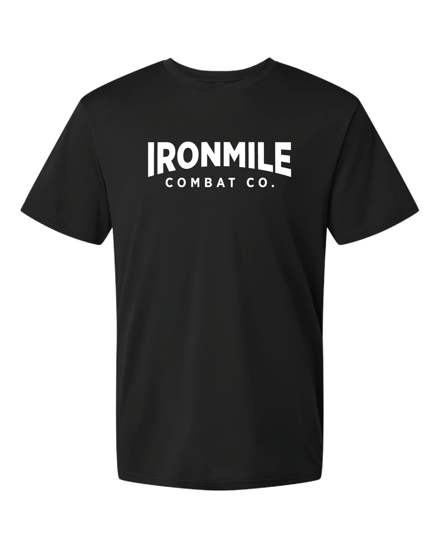 Metallic Ironmile Logo Tech Shirt