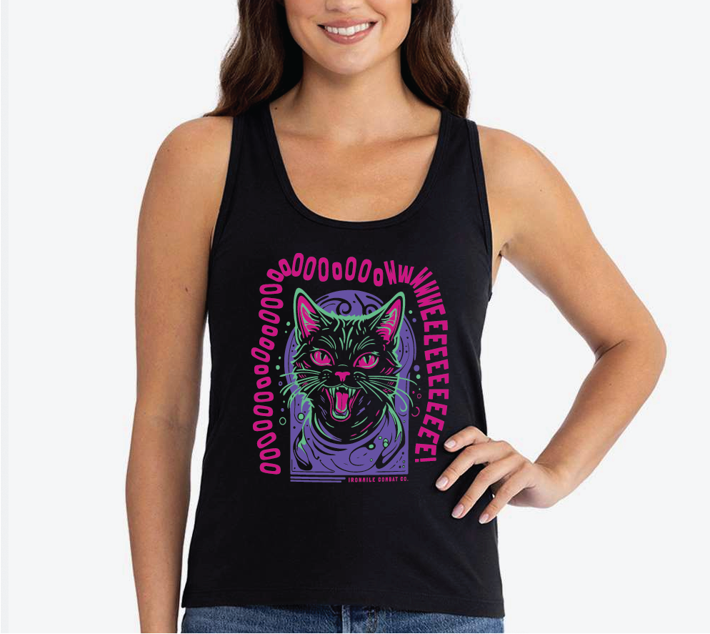 Women's Midnight Ooowwee Cat Tank Top
