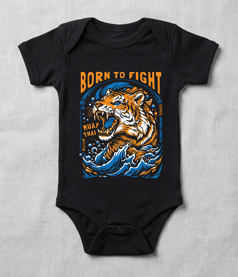 Born to Fight Infant One-Piece Bodysuit