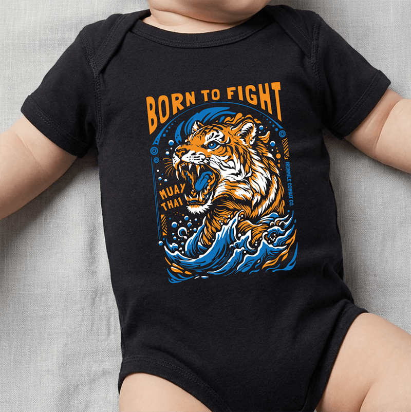 Born to Fight Infant One-Piece Bodysuit