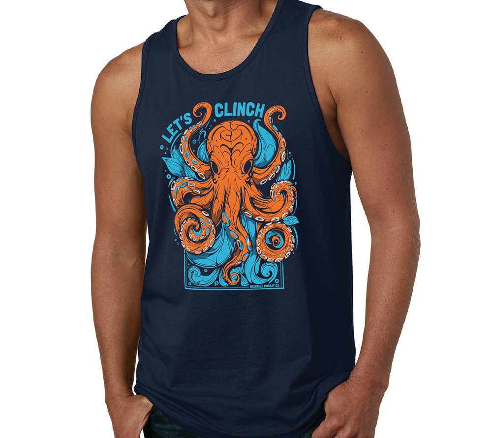 Men's Let's Clinch Octopus Tank Top
