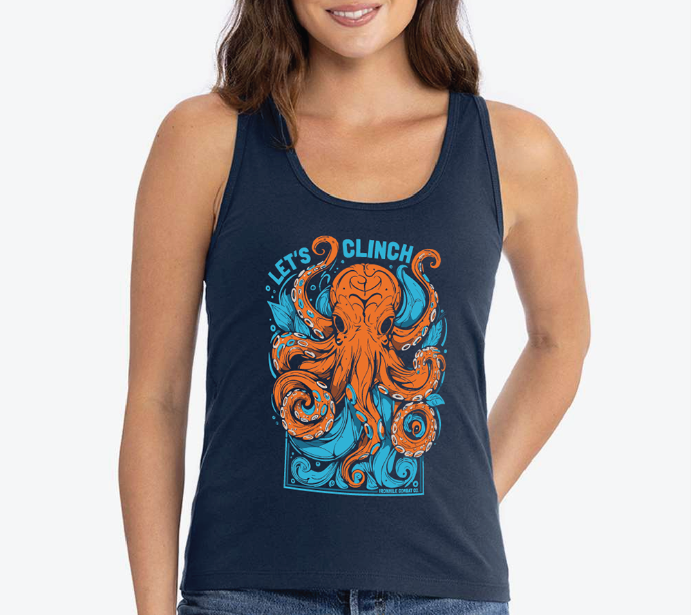 Women's Let's Clinch Octopus Tank Top