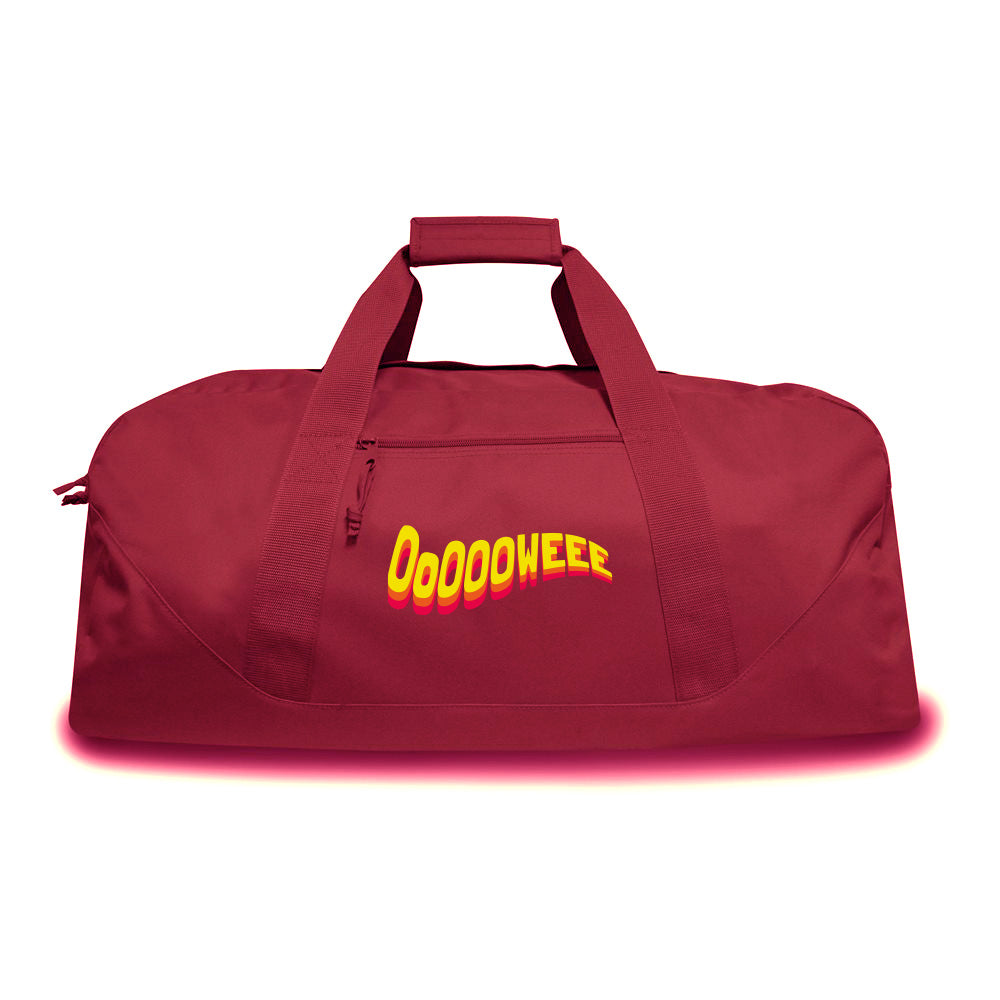 Oooweeee Large Gym Duffel Bag
