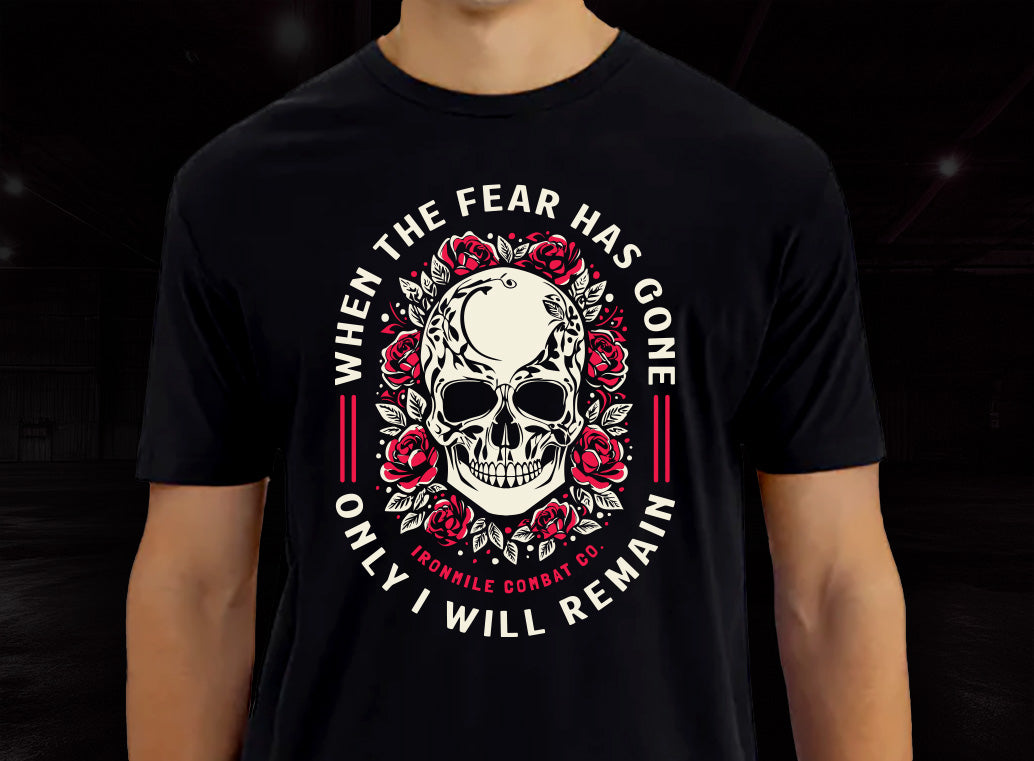 Relentless Floral Skull Shirt