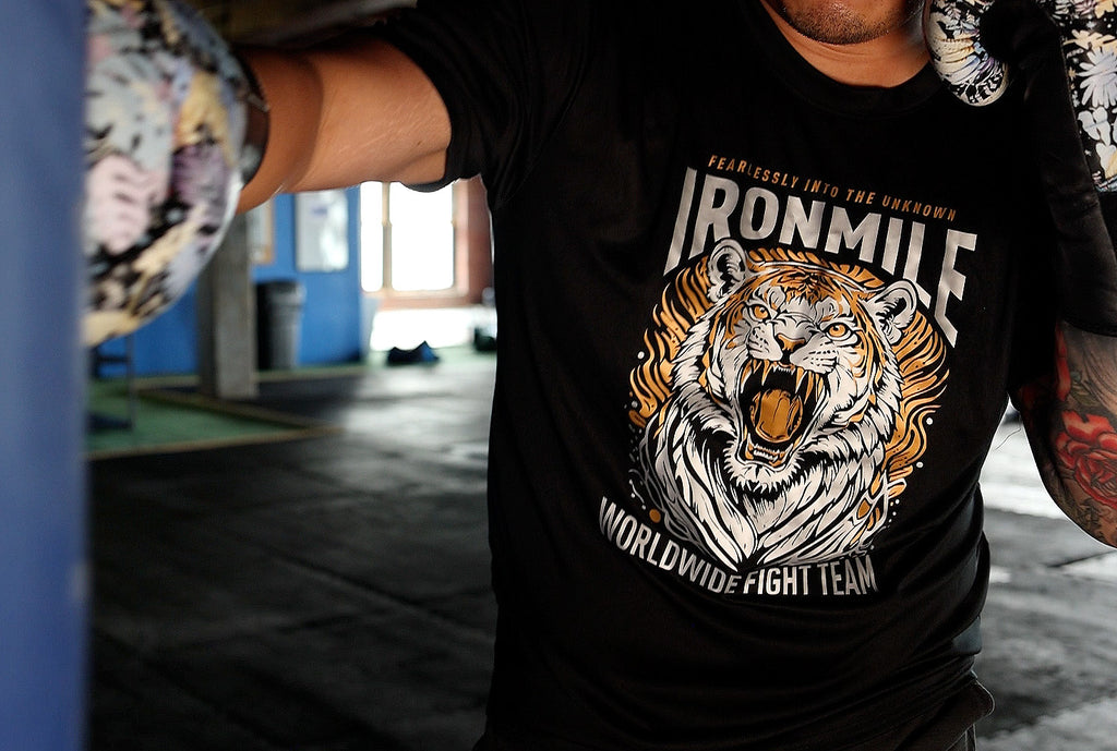 Metallic Fearless Fight Team Tech Shirt