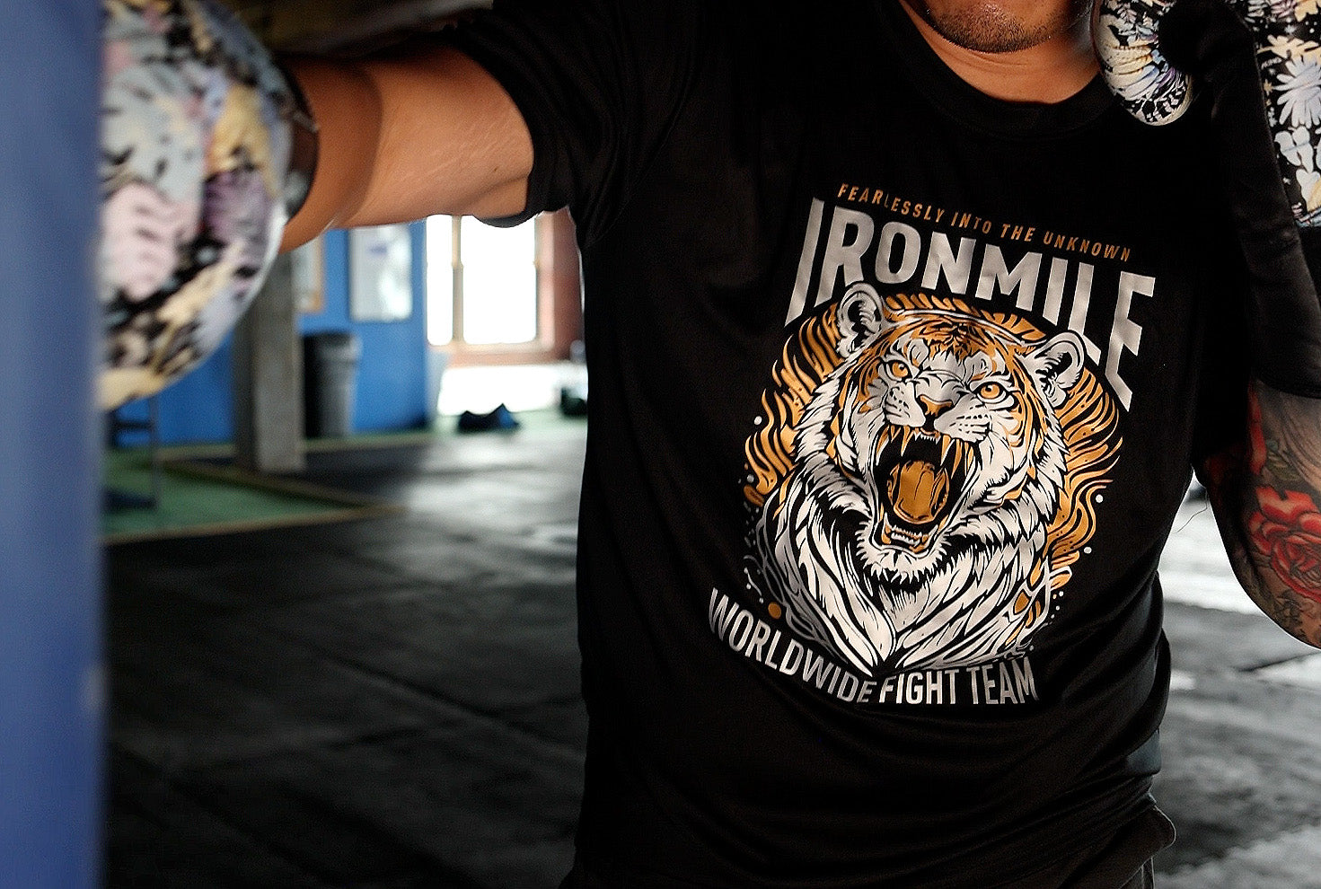 Metallic Fearless Fight Team Tech Shirt