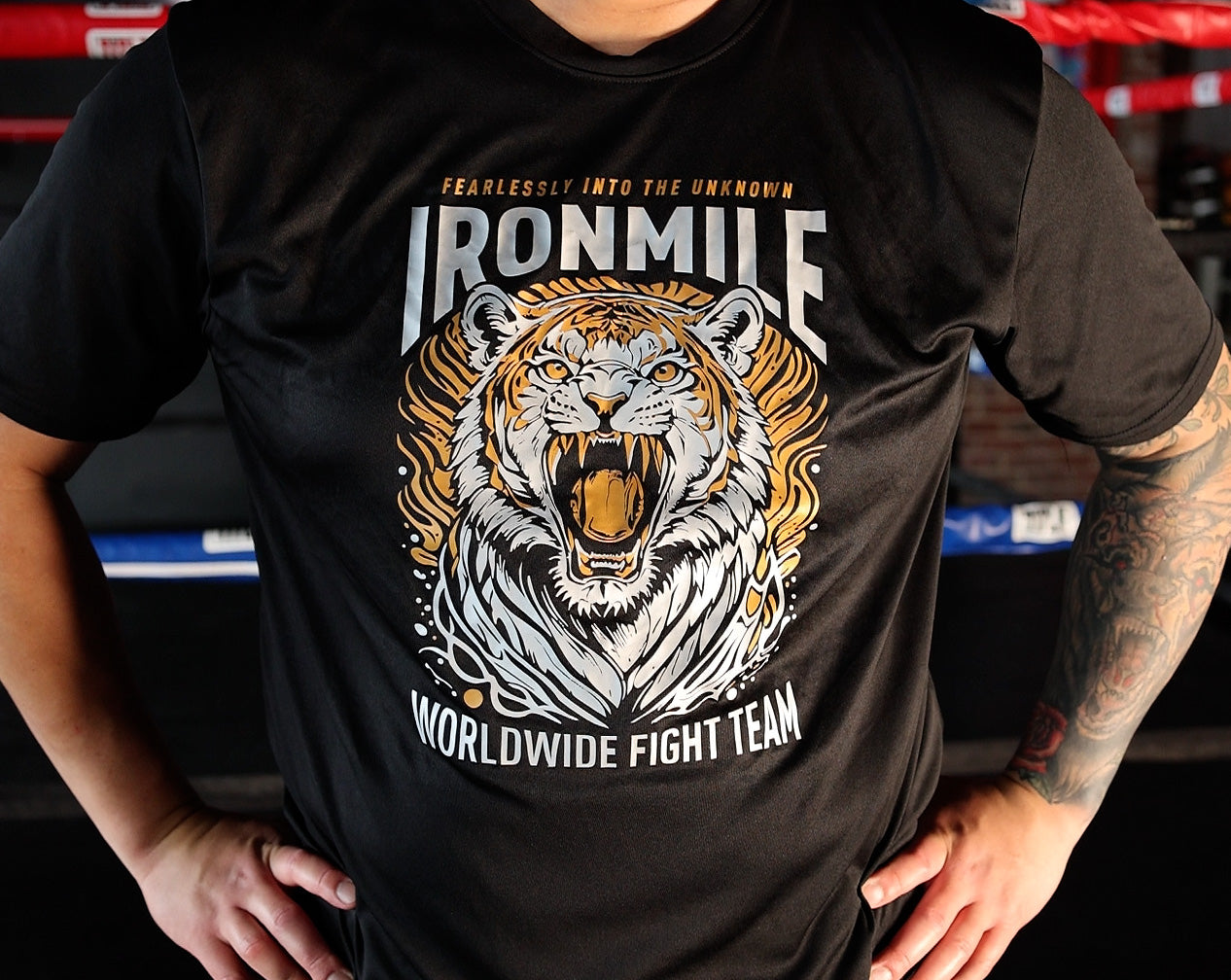 Metallic Fearless Fight Team Tech Shirt