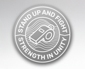 Strength In Unity Holographic Sticker