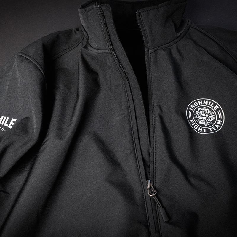 Ironmile Fight Team Soft Shell Bomber Jacket