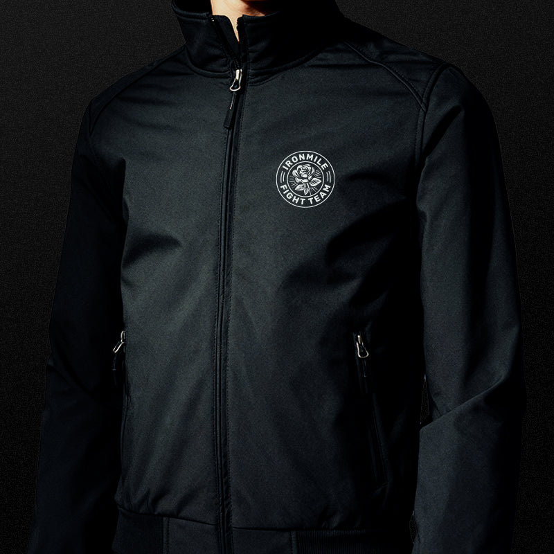 Ironmile Fight Team Soft Shell Bomber Jacket