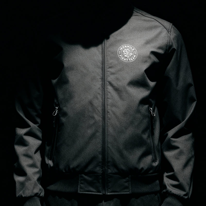 Ironmile Fight Team Soft Shell Bomber Jacket