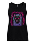 Women's Midnight Ooowwee Cat Tank Top