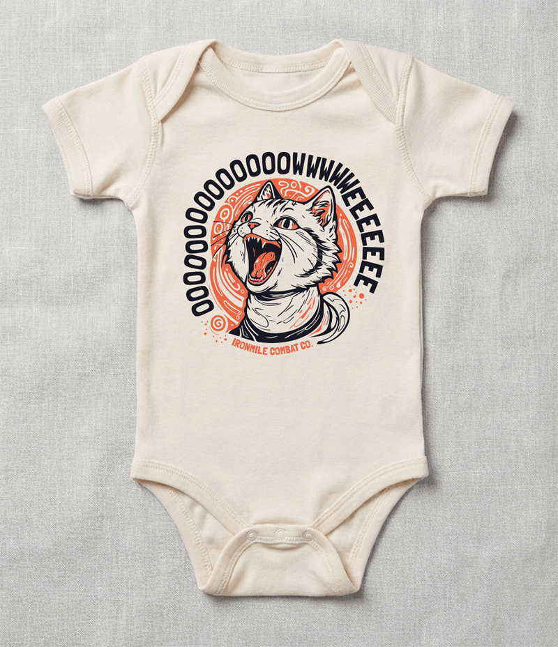 Ooweee Cat Infant One-Piece Bodysuit