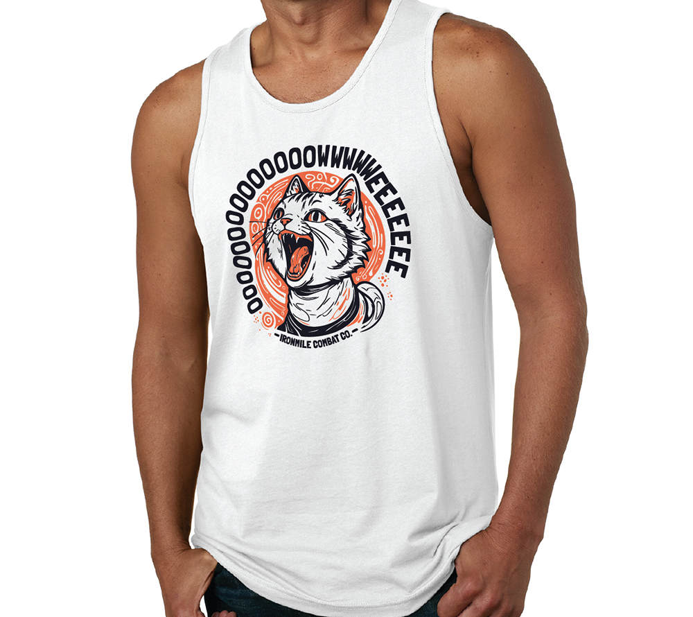 Men's Ooowwee Cat Tank Top