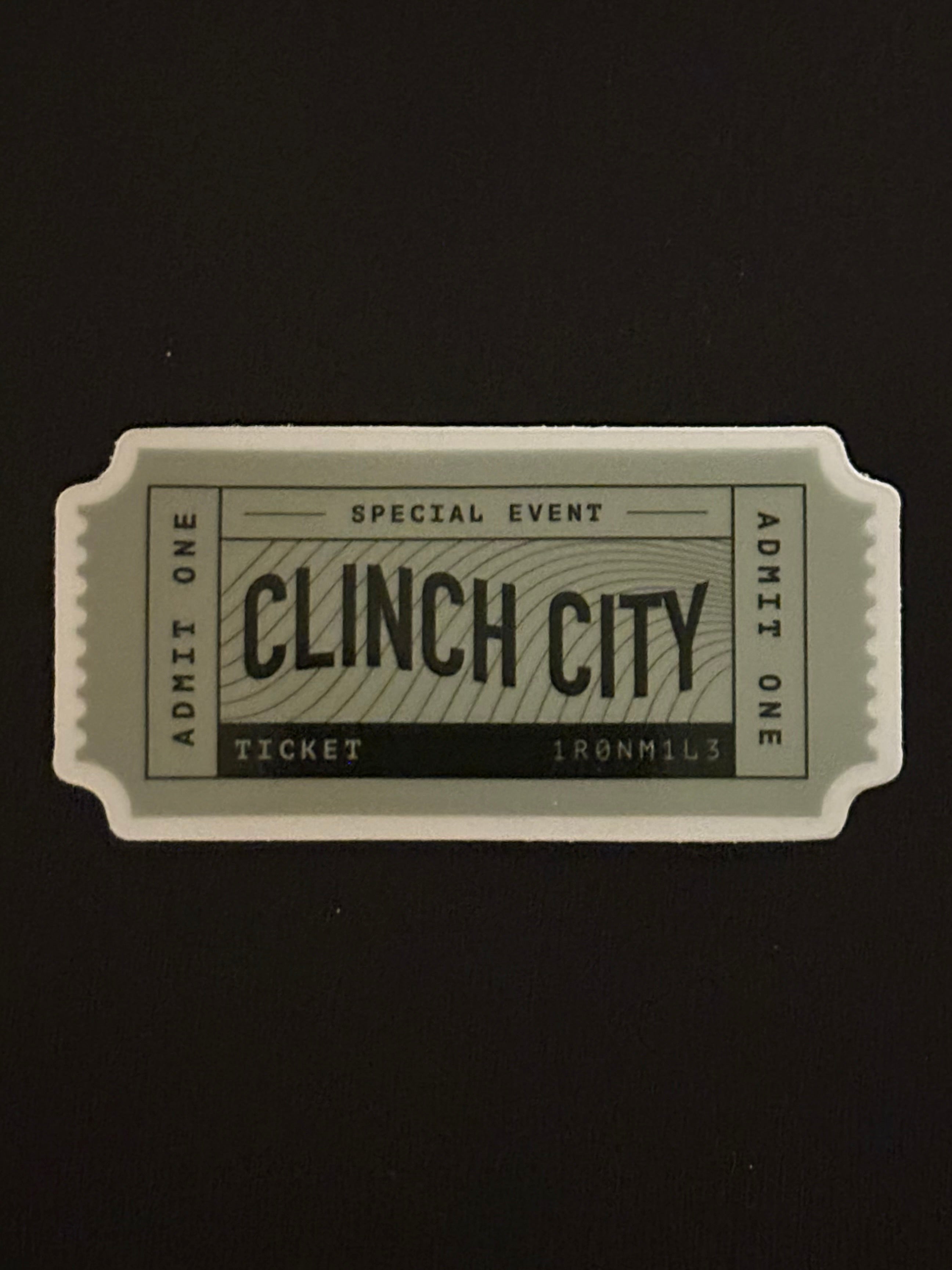 Clinch City Sticker