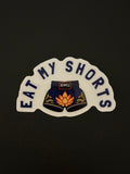 Eat My Shorts Muay Thai Sticker
