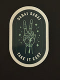 Sabai Sabai Muay Thai Sticker