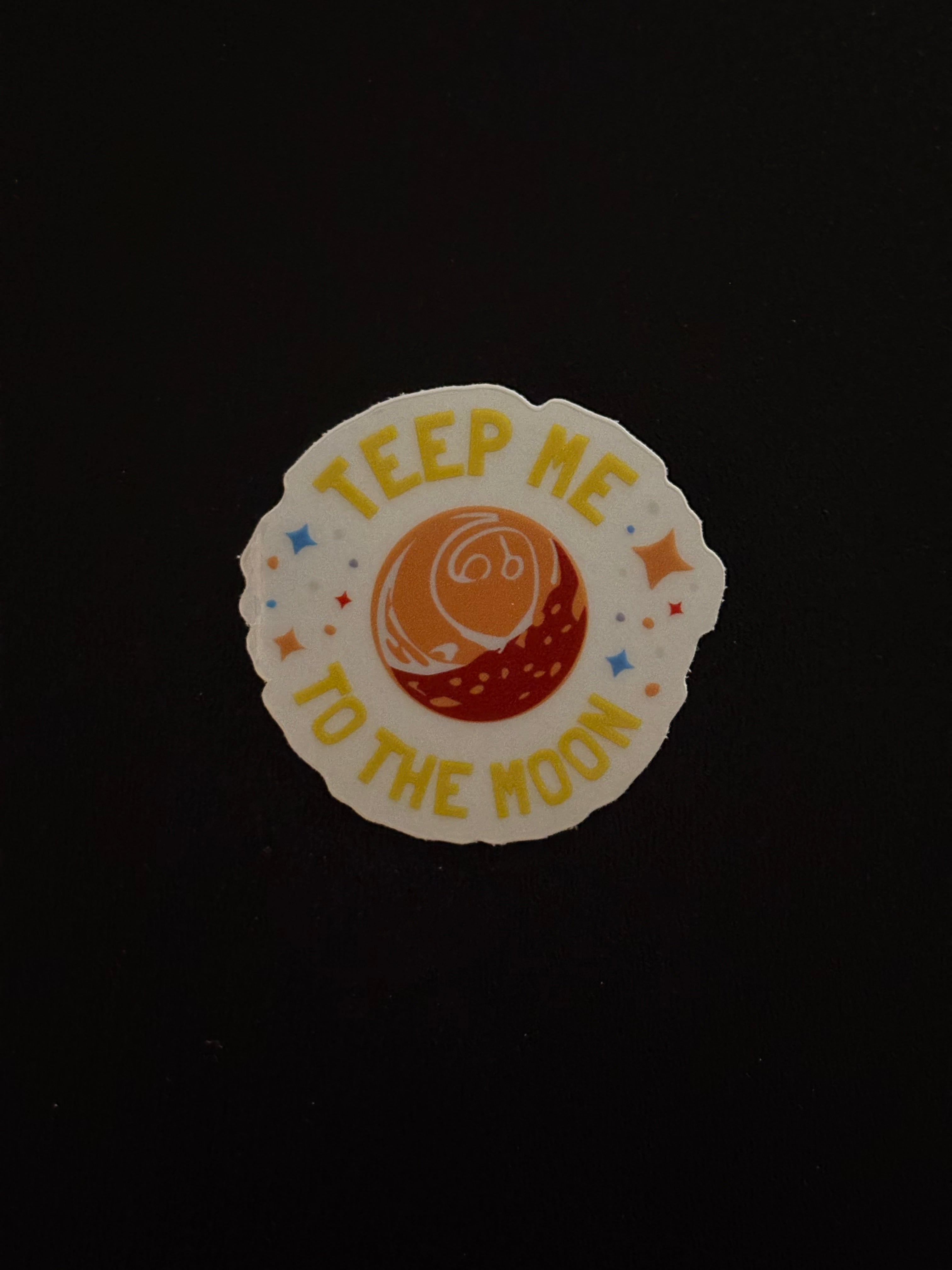 Teep Me Sticker