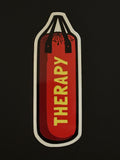 Therapy Boxing Heavy Bag Sticker