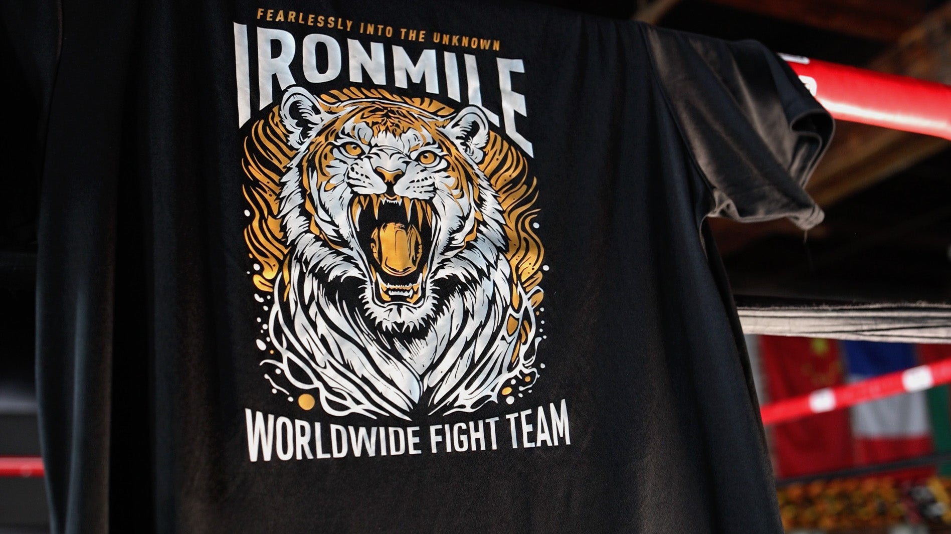 Metallic Fearless Fight Team Tech Shirt