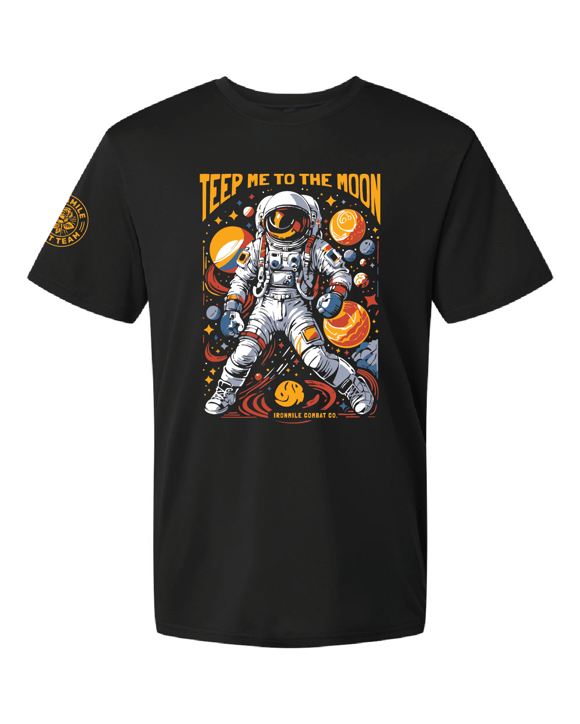 Metallic Teep Me To The Moon Tech Shirt