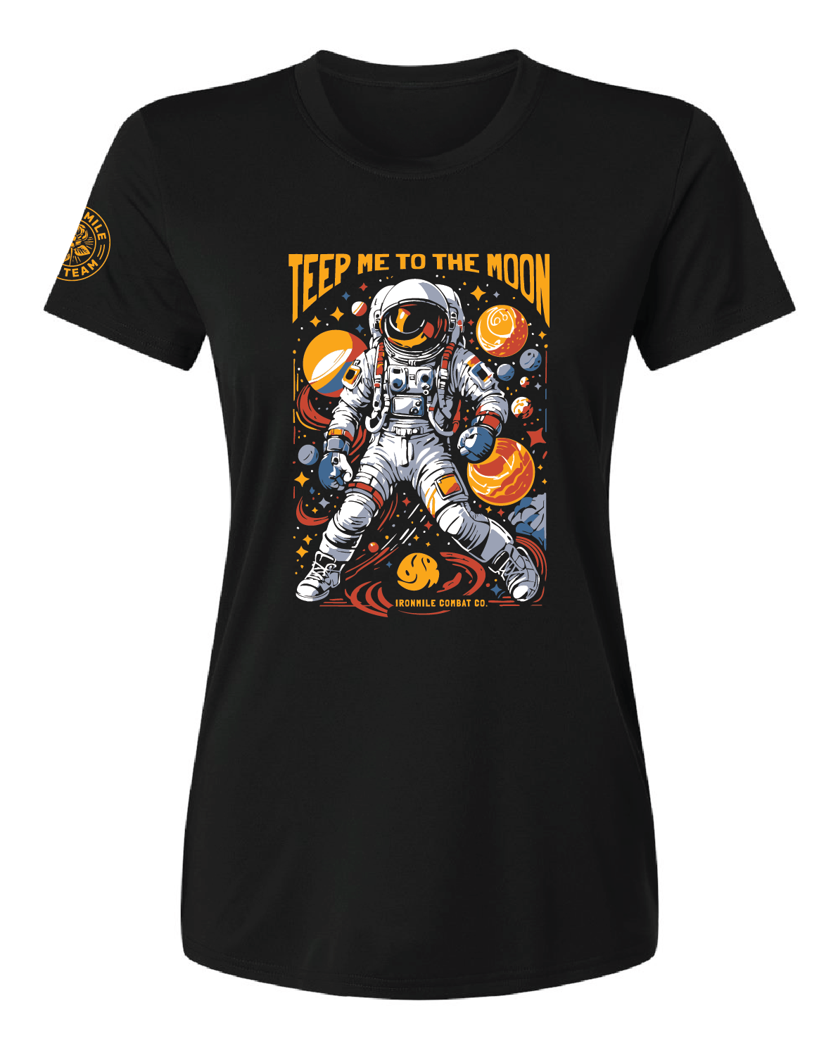 Metallic Teep Me To The Moon Tech Shirt